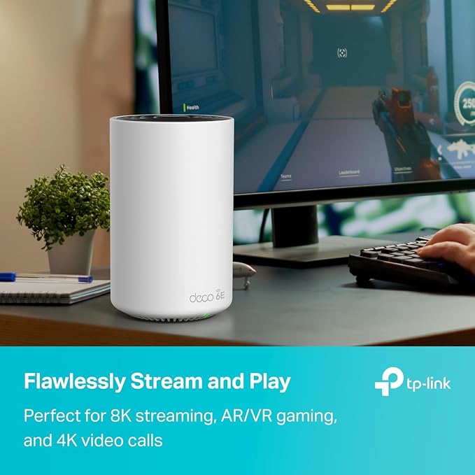 TP-Link Deco XE70 Pro AXE4900 Tri-Band WiFi 6E Mesh WiFi System - Image 9