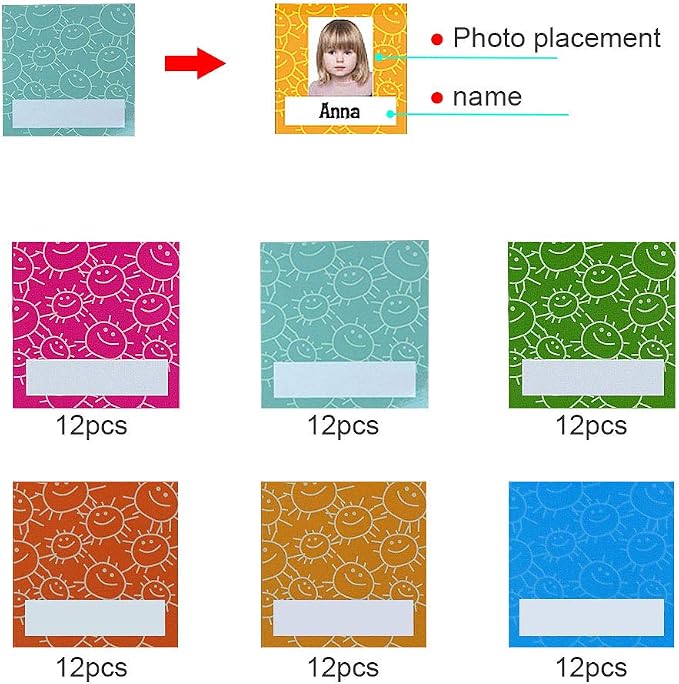 amzoya Attendance Pocket Chart - Image 3