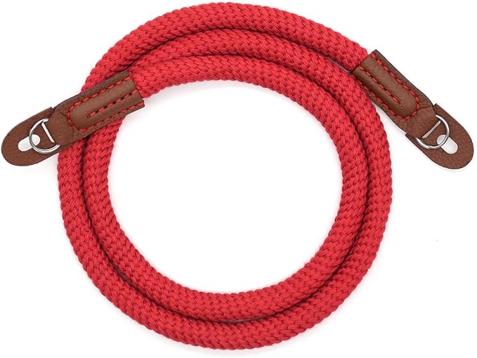Camera Rope Strap 100cm Soft Cotton Camera Strap Vintage Neck Shoulder Belt - Image 2