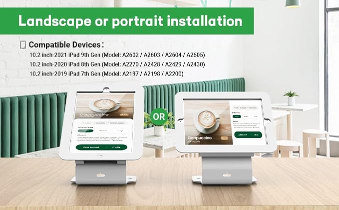 Kiosk POS Tablet Stand Compatible - Image 3