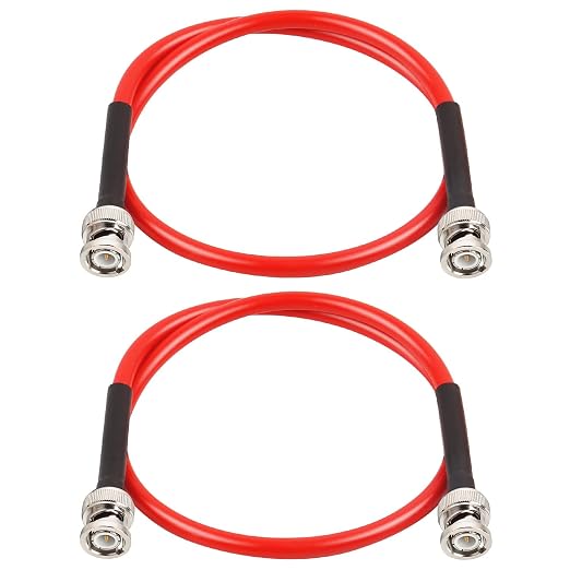 MOOKEERF BNC Male Coaxial Cable 50 ohm Ultra Low Loss RG8X Coax Cable by MOOKEERF