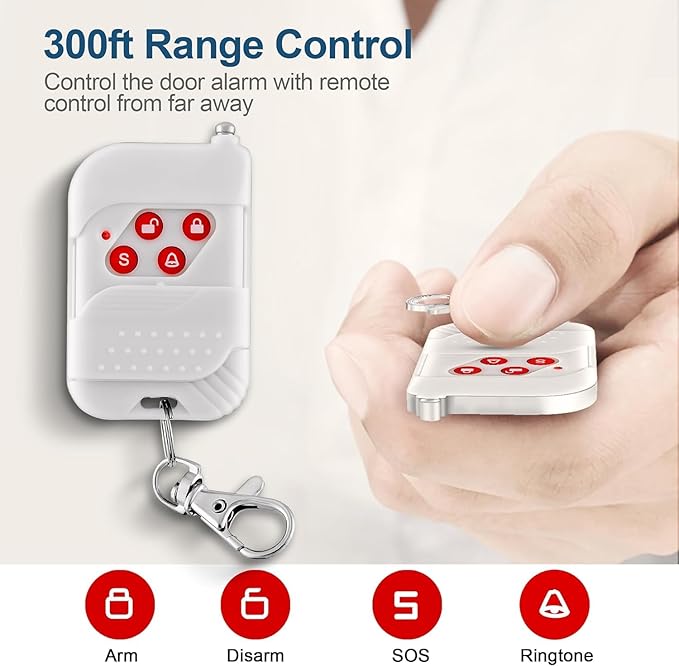 WiFi Alarm Home Security System, 120dB Alarm System - Image 3