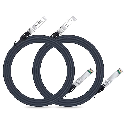 ipolex 10G SFP+ Twinax Cable, Direct Attach Copper Passive Cable, by ipolexUS