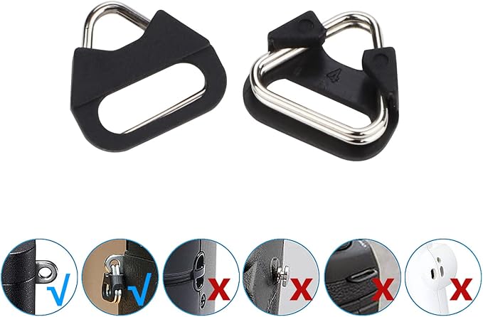 Leftfoto Stainless Steel Triangle Split Ring, Camera Strap Hook Lug Ring - Image 6