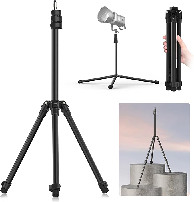 Ulanzi TT43 Extendable Photography Light Stand, Adjustable 6.23ft Aluminum by VIJIM