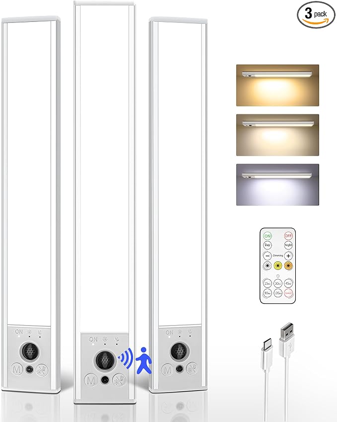 EZVALO 3-Pack 10inch Under Cabinet Lighting by EZVALO
