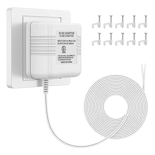 UL Certified Thermostat C Wire 24V Transformer, Wyze Thermostat and Most - Image 8