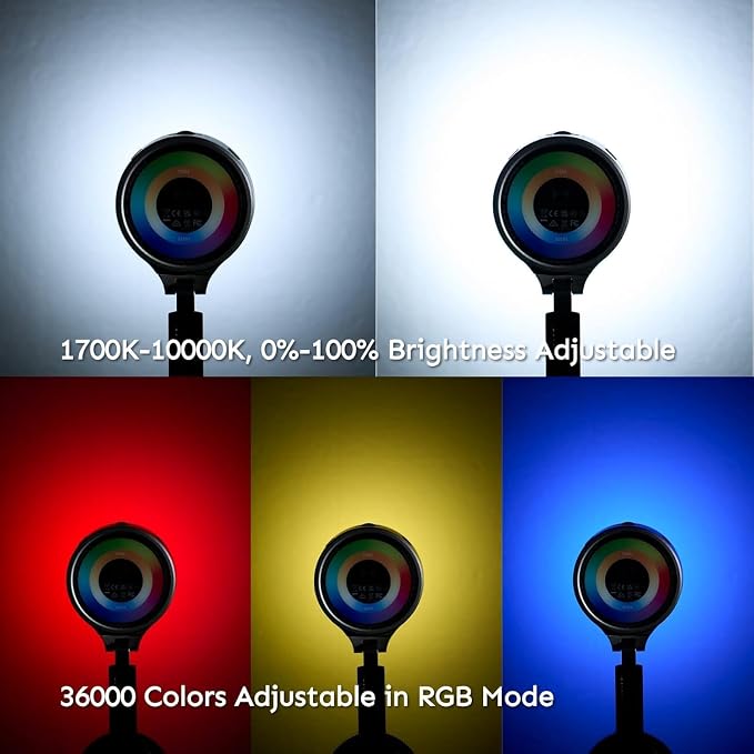 Harlowe Sol 5 Spectra Universal Magnetic Phone Light, Luxury Vegan Leather - Image 7