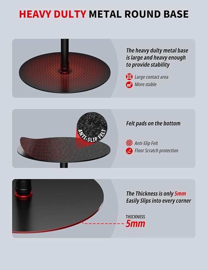 IFOOTAGE A400 Round Base Monopod Light Stand - Image 7