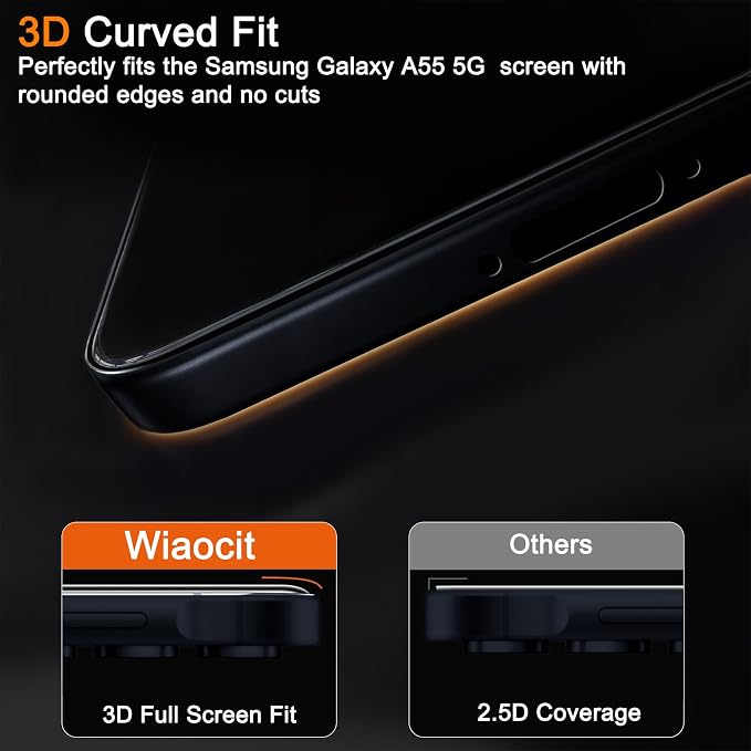 Wiaocit 3 Pack Screen Protector - Image 5