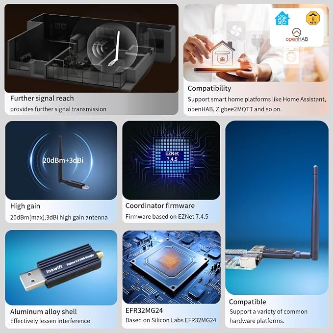 Smaller Size Zigbee 3.0 USB Dongle Gateway, Work - Image 9