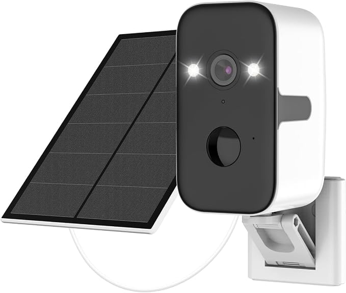 VSTARCAM 2K Solar Security Camera Wireless Outdoor, Free Cloud & SD Storage by VSTARCAM