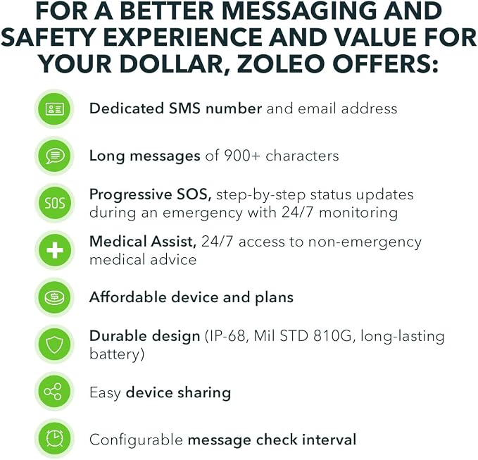 ZOLEO Satellite Communicator – Two-Way Global SMS Text Messenger & Email - Image 8