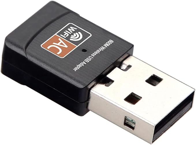 600Mbps 802.11ac Wireless USB WiFi Dongle Wi-Fi 5 Dual Band 2.4/5GHz Network - Image 3