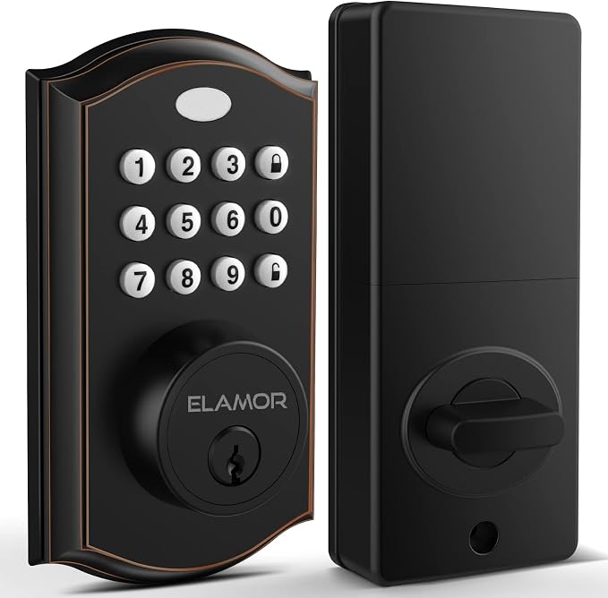 Keyless Entry Door Lock by ELAMOR