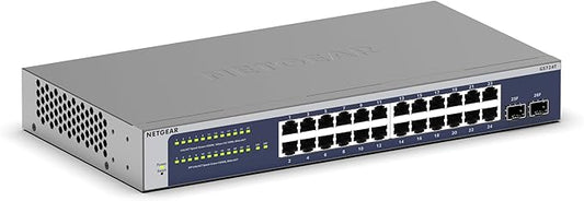 NETGEAR 24-Port Gigabit Ethernet Smart Switch by NETGEAR