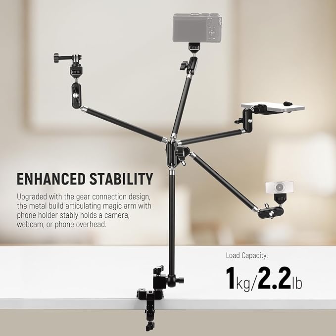 NEEWER 30" Articulating Magic Arm - Image 2