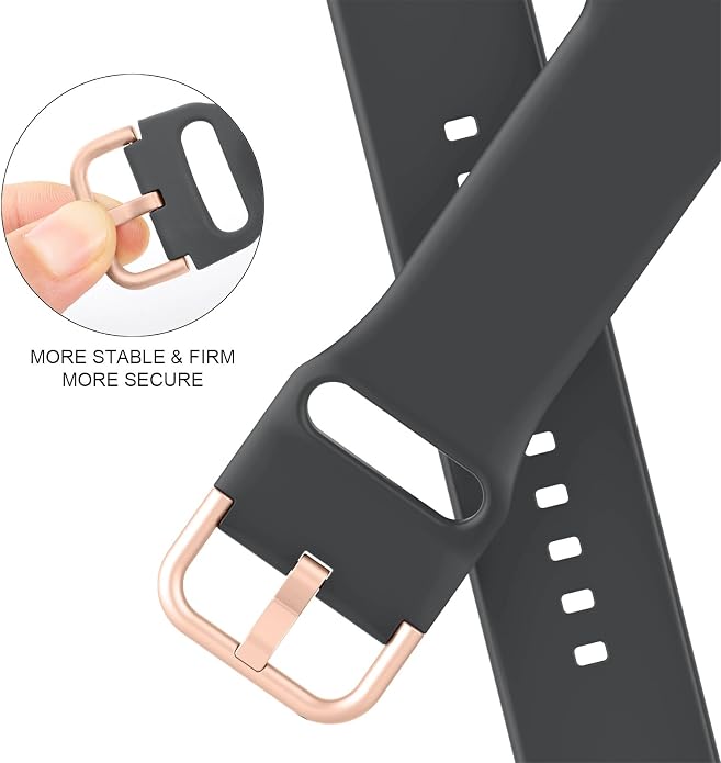 Sport Band Compatible with Apple Watch Bands 49mm 46mm 45mm 44mm 42mm 41mm 40mm - Image 2