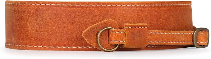 MegaGear SLR, DSLR Sierra Series Genuine Leather Camera Shoulder or Neck Strap - Image 8
