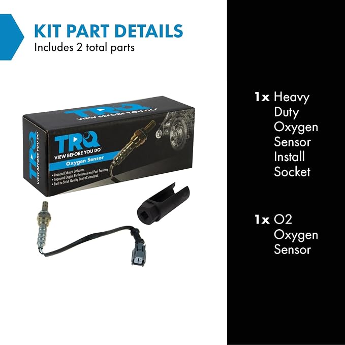 TRQ O2 Oxygen Sensor with Install Tool Compatible with 1999-2005 Honda Civic - Image 2