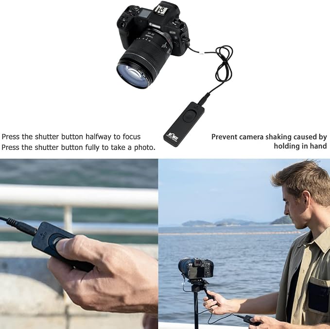 Kiwifotos RS-80N3 Remote Control Shutter Release Cord - Image 4