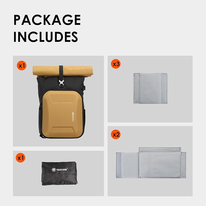 TARION Rolltop Camera Backpack - Image 9