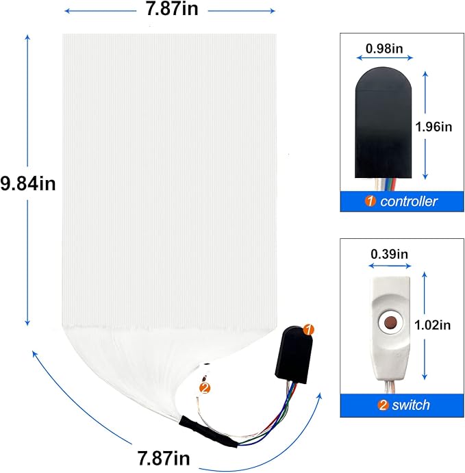 Fiber Optic Fabric, Led Accessories, Led Fiber Optic Mesh Lights - Image 4