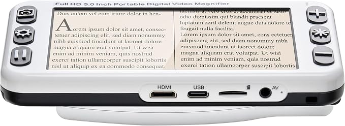 VEVOR Portable Digital Magnifier, 5-inch HD Electronic Video Magnifier - Image 9