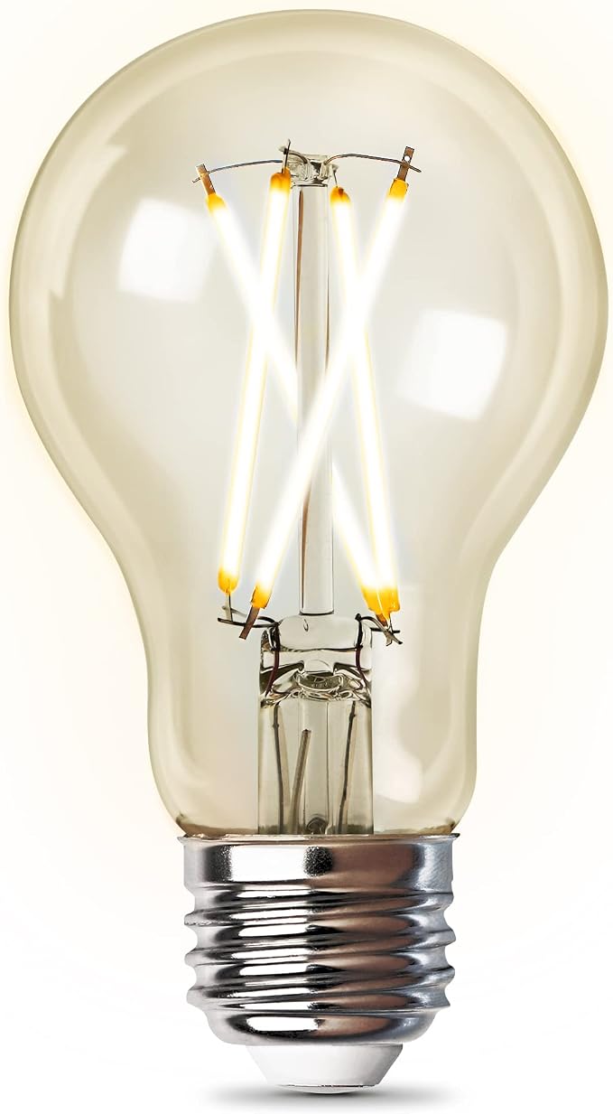 Feit Electric Smart Wi-Fi A19 Filament LED Light Bulb, 60W Equivalent, Soft - Image 8