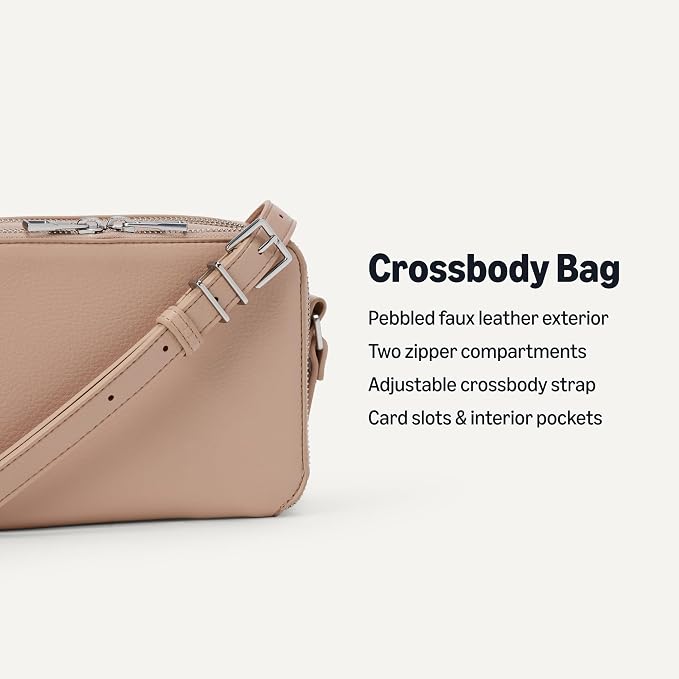 Amazon Essentials Women's Boxy Crossbody Bag - Image 2