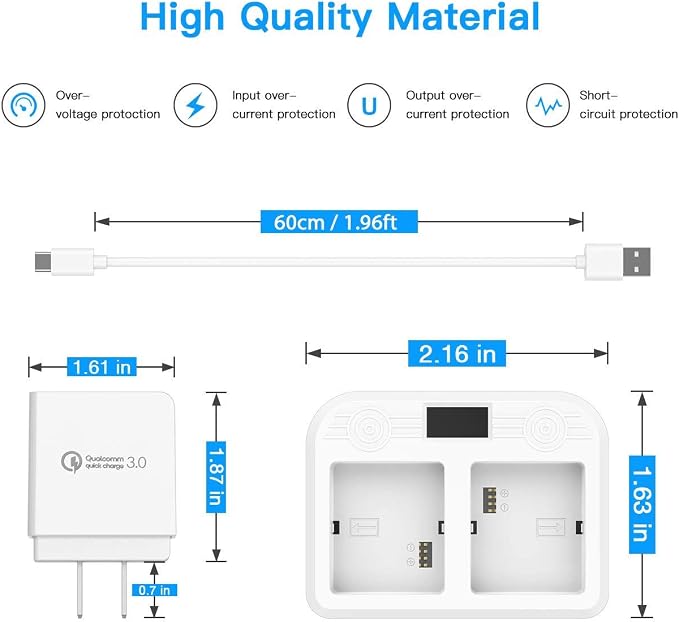 HOLACA Battery Charger Station Compatible - Image 5
