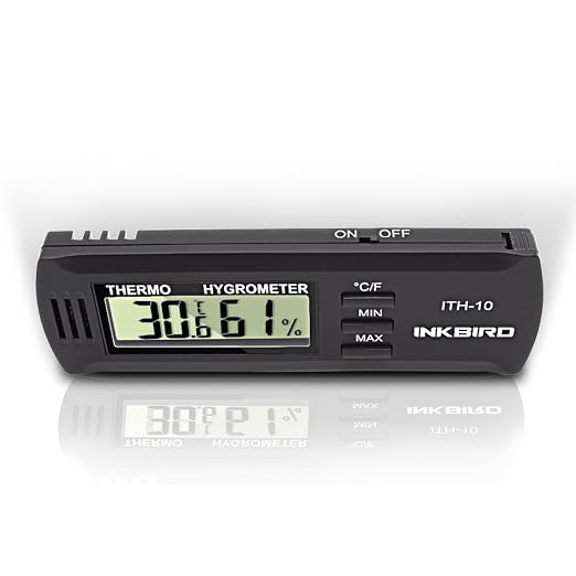 Inkbird ITH-10 Digital Thermometer and Hygrometer Temperature Humidity Monitor - Image 4