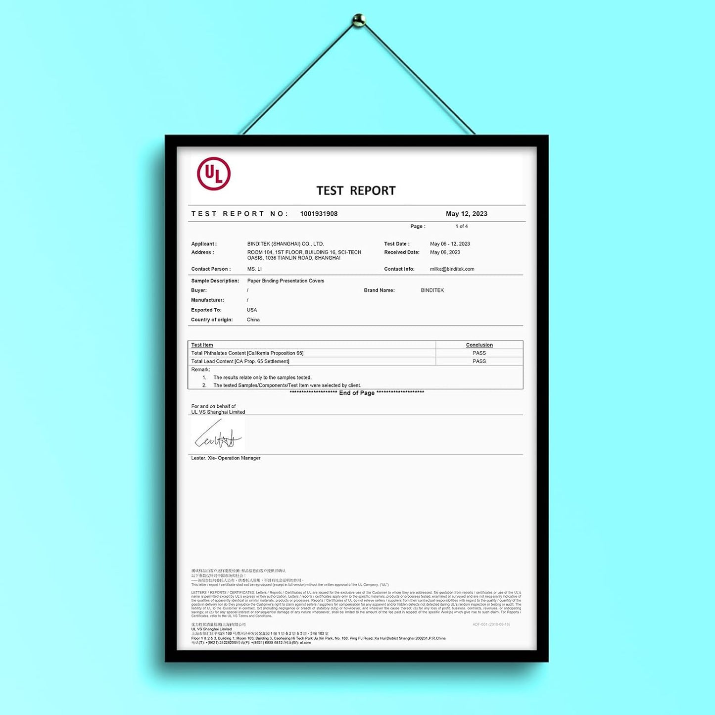 Binditek 50 Pack 13 Mil Grain-Texture Paper Binding Presentation Covers, 8.5 x 11 Inches, 90lb, 250 GSM, Un-Punched, Letter Size, Black, Office Supplies