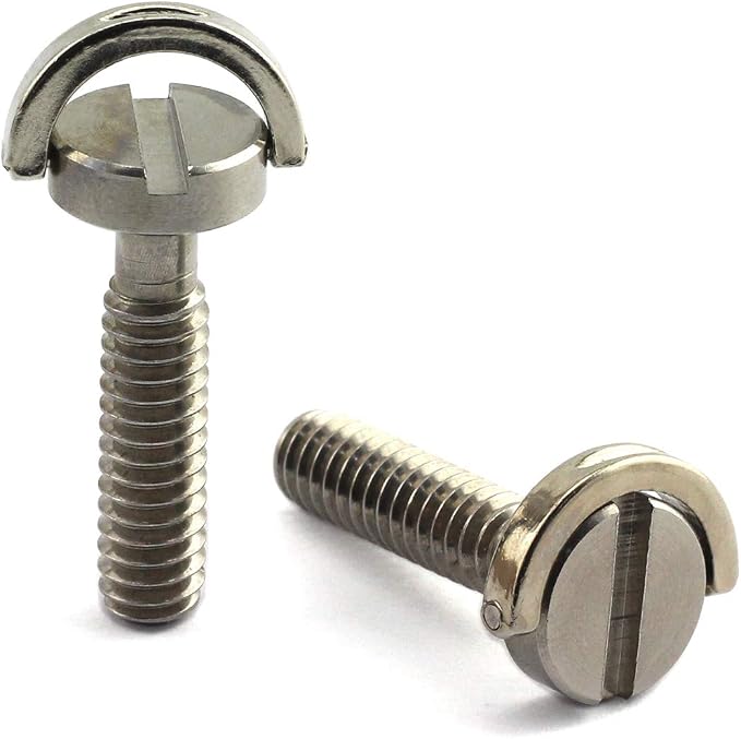 HJ Garden 2pcs 1/4-20 Thread D-Ring Stainless Steel Camera Fixing Screws - Image 3