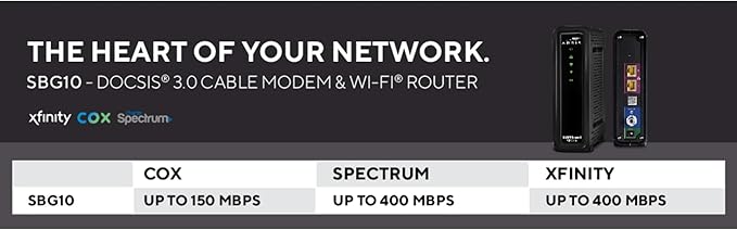 ARRIS - Modem Router Combo - DOCSIS 3.0 16 x 4 Gigabit & AC1600 WiFi, 400 Mbps - Image 6