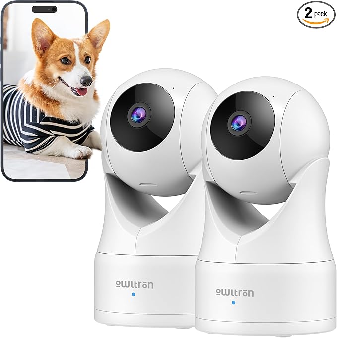 owltron Indoor Security Camera 2K, 360° Cameras by OWLTRON