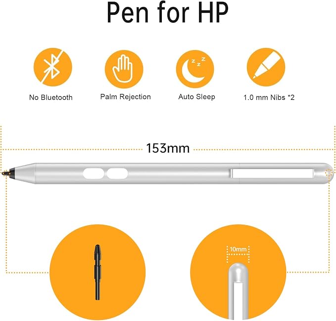 Stylus Pen for HP Omnibook, Pen for HP Envy x360 Pavilion x360 Specter x360 - Image 5