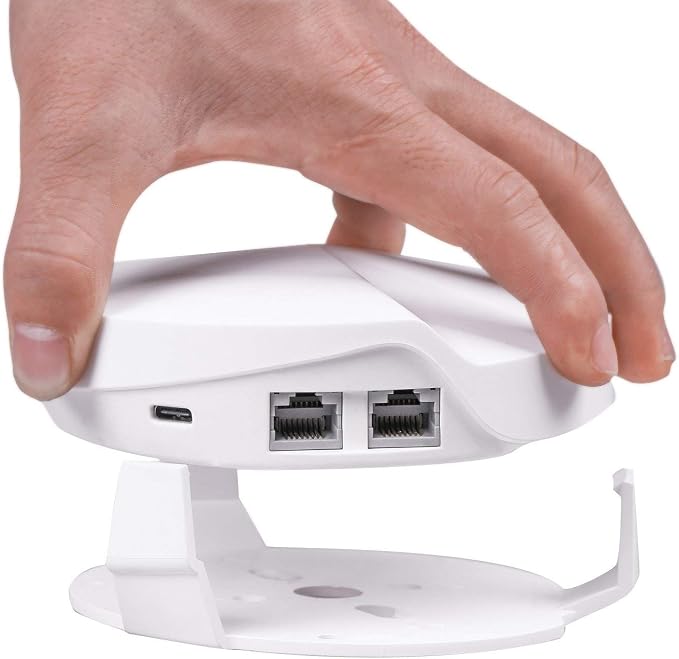 Wall Mount Holder for TP-Link Deco M5/P7 Whole Home Mesh WiFi System, Sturdy - Image 4