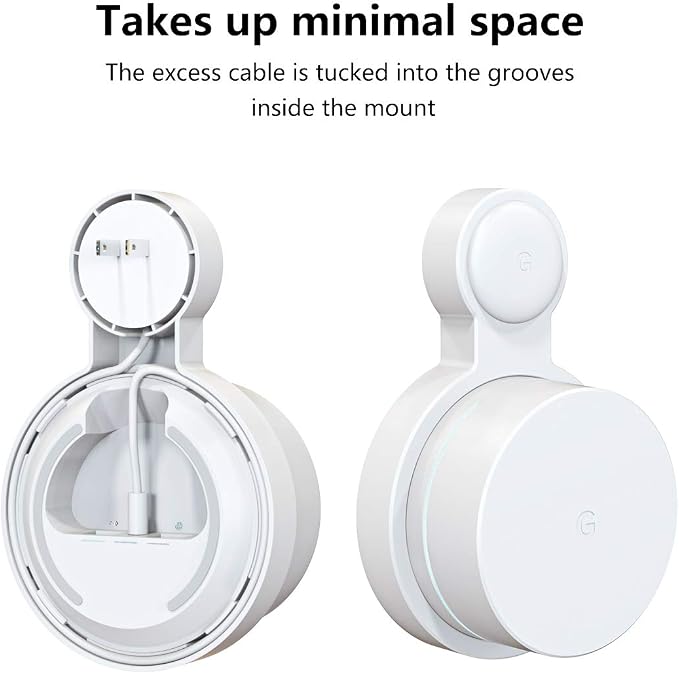 Outlet Wall Mount for Google WiFi AC1200, Cable Management & Space Saving - Image 3