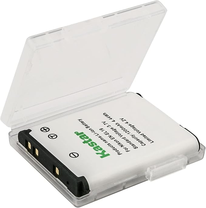 Kastar 4-Pack EN-EL19 Battery and AC Wall Charger Replacement - Image 2