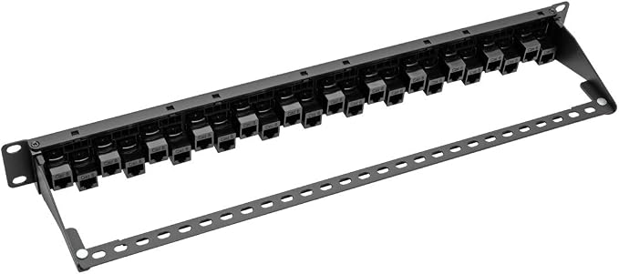 Tripp Lite 24-Port Cat5e Cat6 Feed-Through Patch Panel Offset w/Cable - Image 5