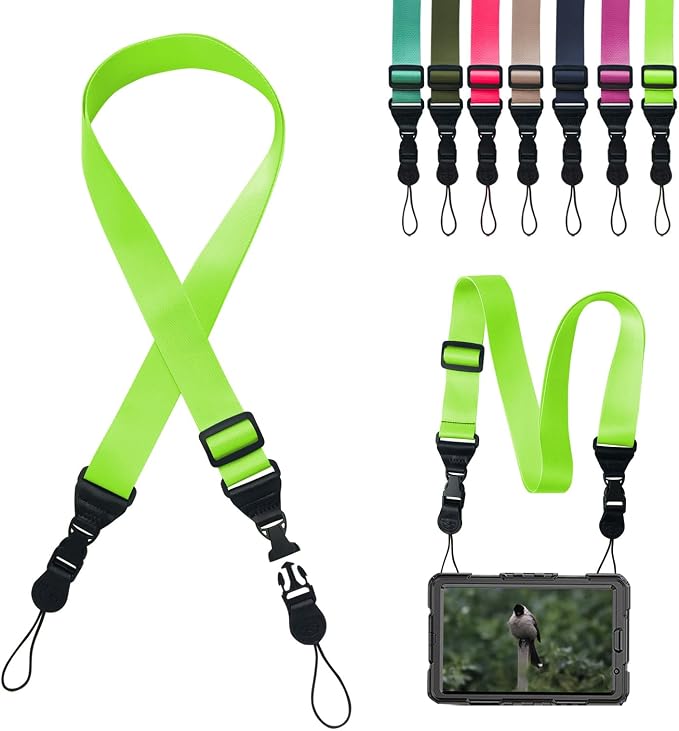 Adjustable iPad Strap:Comfortable Nylon Neck Strap Lanyard by Gowjaw