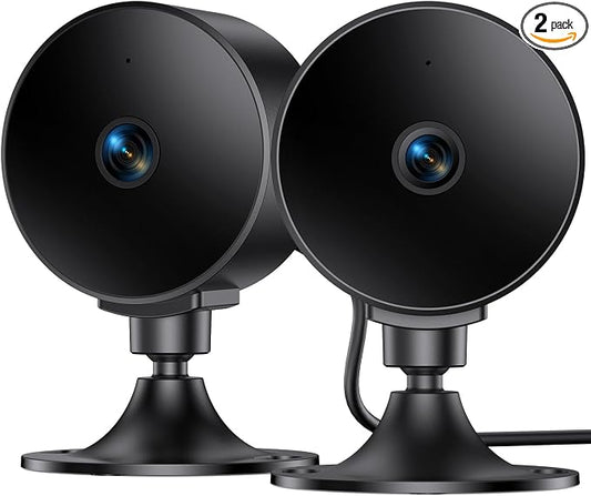 Indoor Security Camera 2K 3MP, Motion & Sound Detection, Real-Time Alerts by Unknown