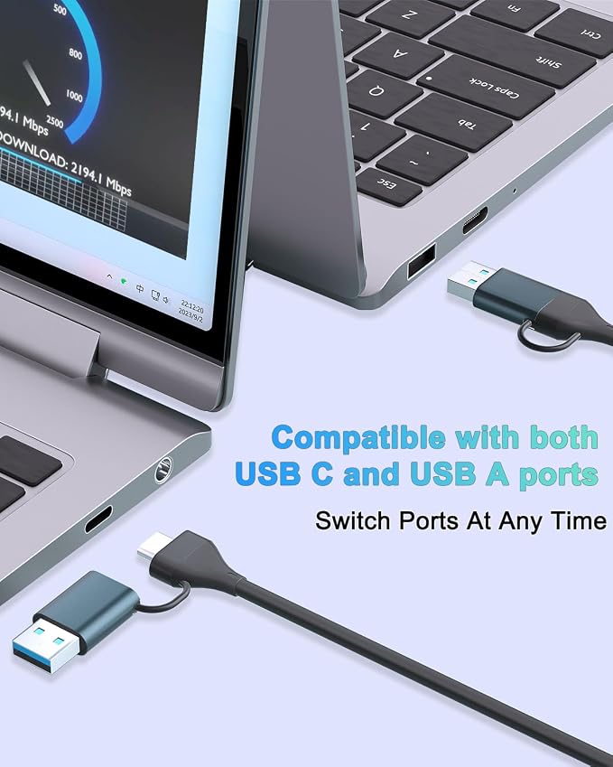 2.5gb USB Ethernet Adapter, Type-C to RJ45 Network Internet 2.5Gbps, 2.5G USB C - Image 5