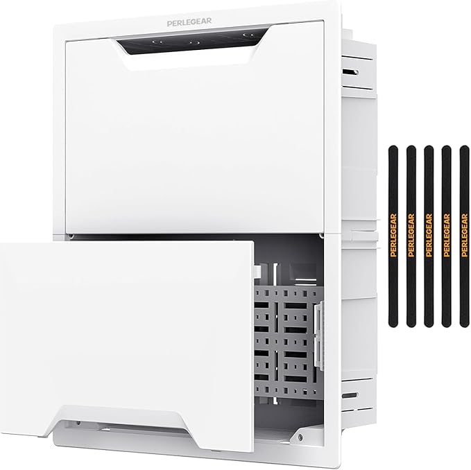Perlegear 17″ in-Wall Media Box, Electrical Box, Recessed Outlet Box and Media by Perlegear