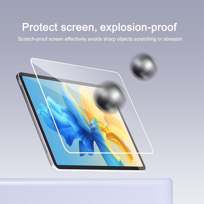 Ailun 2 Pack Screen Protector for iPad Pro 13 Inch 2025/2024 + 2 Pack Camera - Image 2