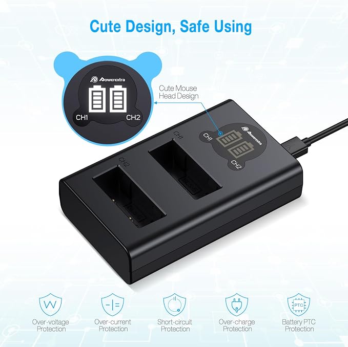 BLS-50 Battery and Dual USB Charger - Image 4