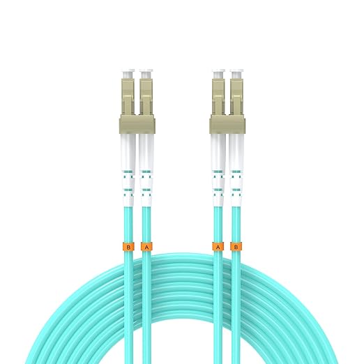 20Meters 65ft LC/UPC-LC/UPC 10GB Multi-Mode Fiber Optic Cable LC to LC OM3 by Buacoz