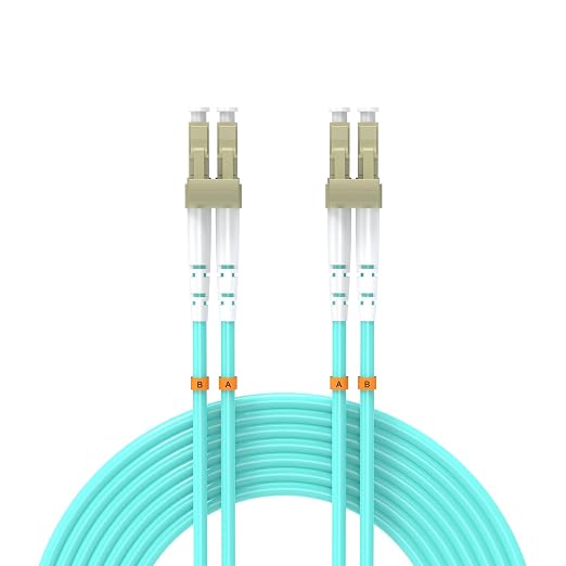 3Meters 10ft LC/UPC-LC/UPC 10GB Multi-Mode Fiber Optic Cable LC to LC OM3 LC-LC by Buacoz