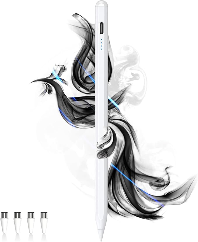 Stylus Pens for Touch Screens Power-Display Tablet Pen POM Tip Magnetic Digital by DOGAIN